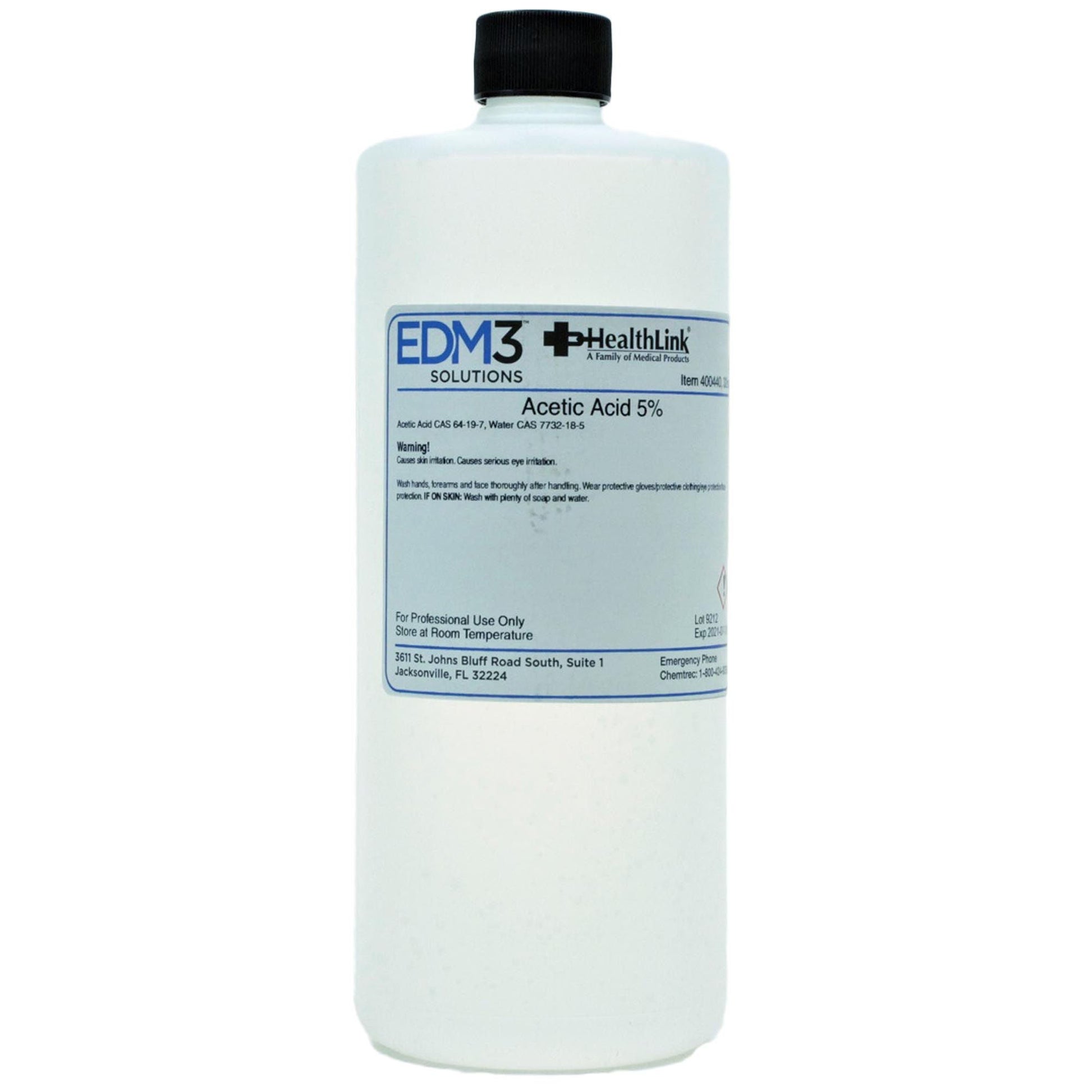Chemistry Reagent Acetic Acid Organic Acid 5%