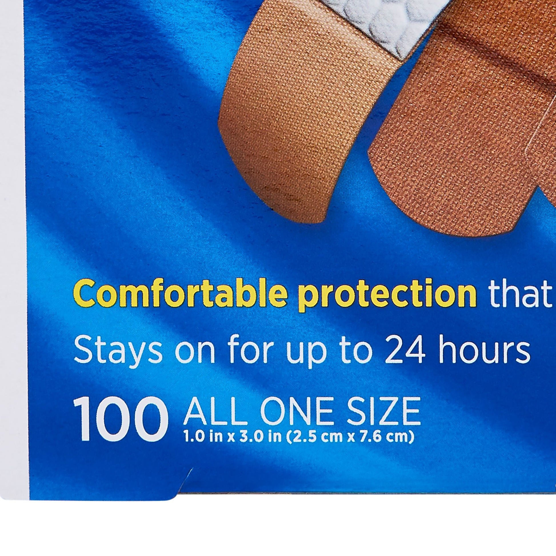 Band-Aid® Flexible Fabric Tan Adhesive Strip