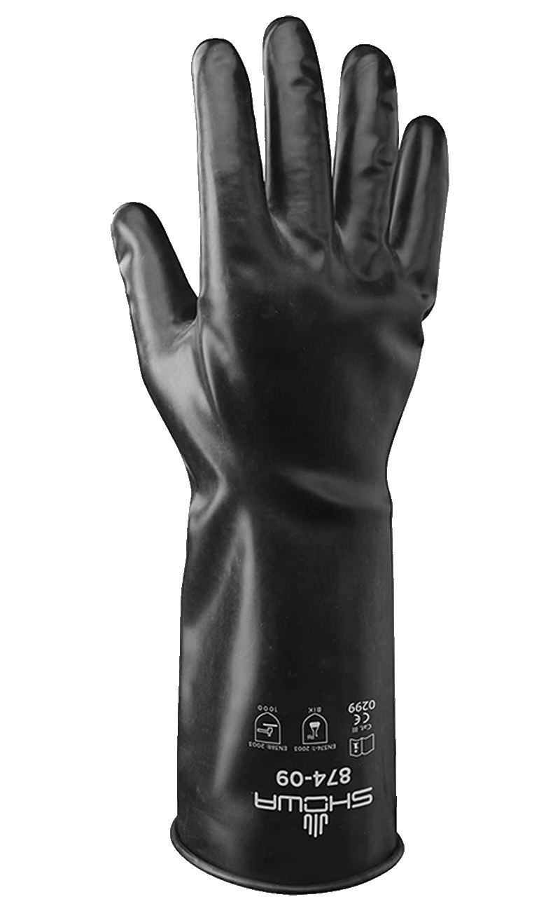 SHOWA Chemical-Resistant Gloves 874 — Pair