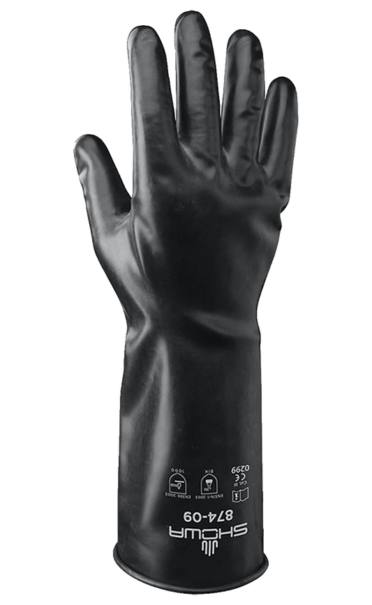 SHOWA Chemical-Resistant Gloves 874 — Pair