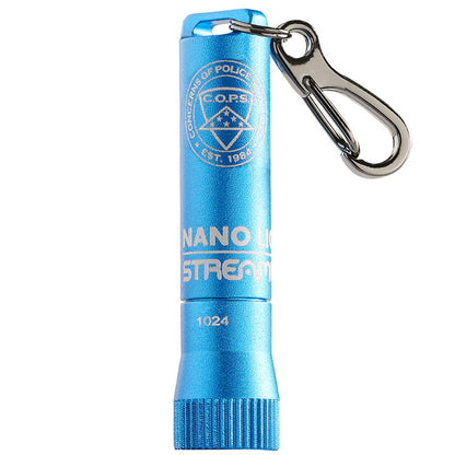 Streamlight C.o.p.s. Blue Nano Light II 73022 Flashlight