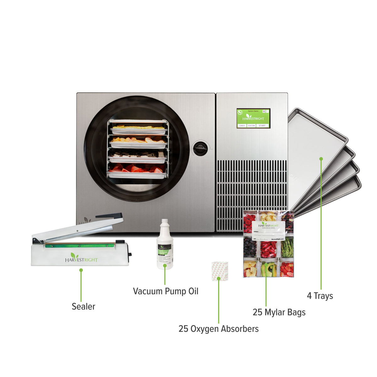 Harvest Right Countertop Freeze Dryer — Stainless Steel