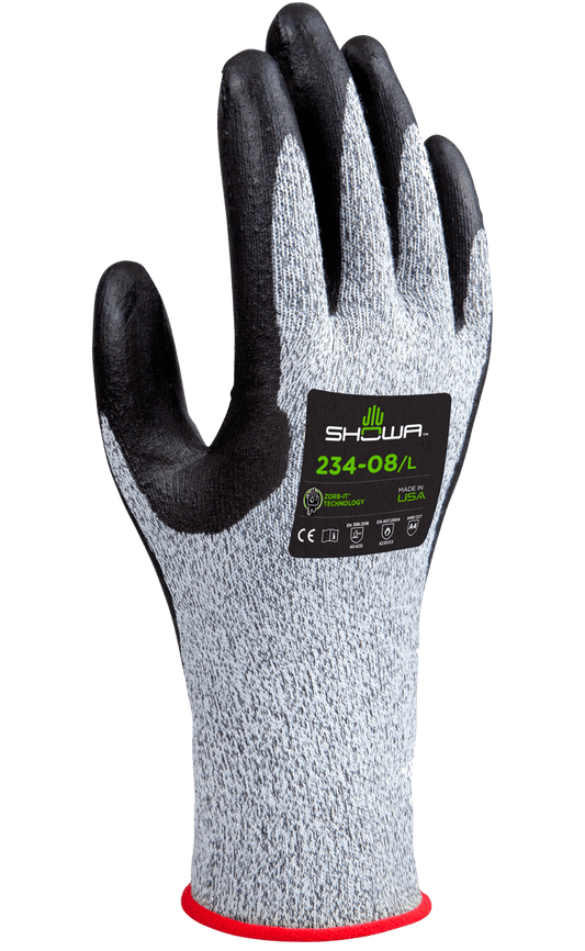 SHOWA Cut-Resistant Gloves 234 — Dozen (12 pairs)