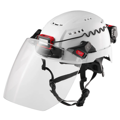 Milwaukee BOLT Full Face Shield - Clear Dual Coat Lens (Compatible with Safety Helmet [No Brim]) 48-73-1421