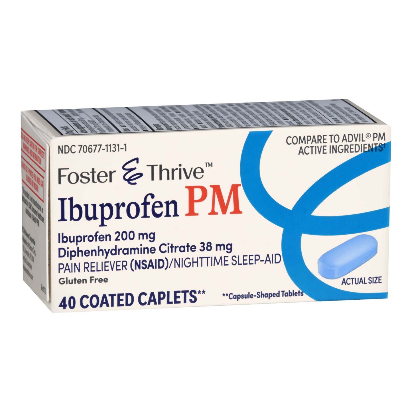Foster & Thrive™ Ibuprofen PM Coated Caplets