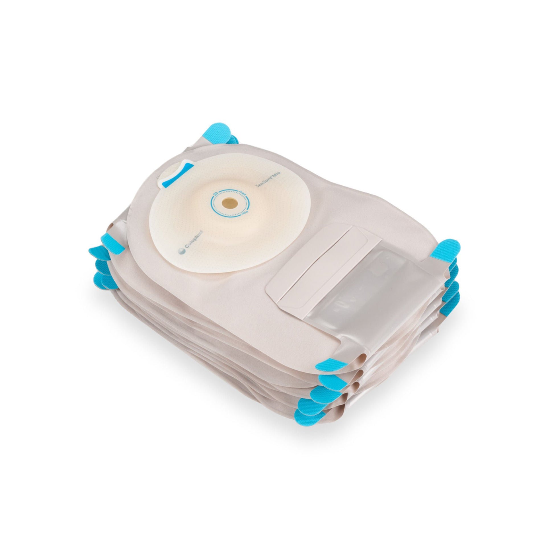 SenSura® Mio Convex Light 1-Piece Transparent Ostomy Pouch, Stomas