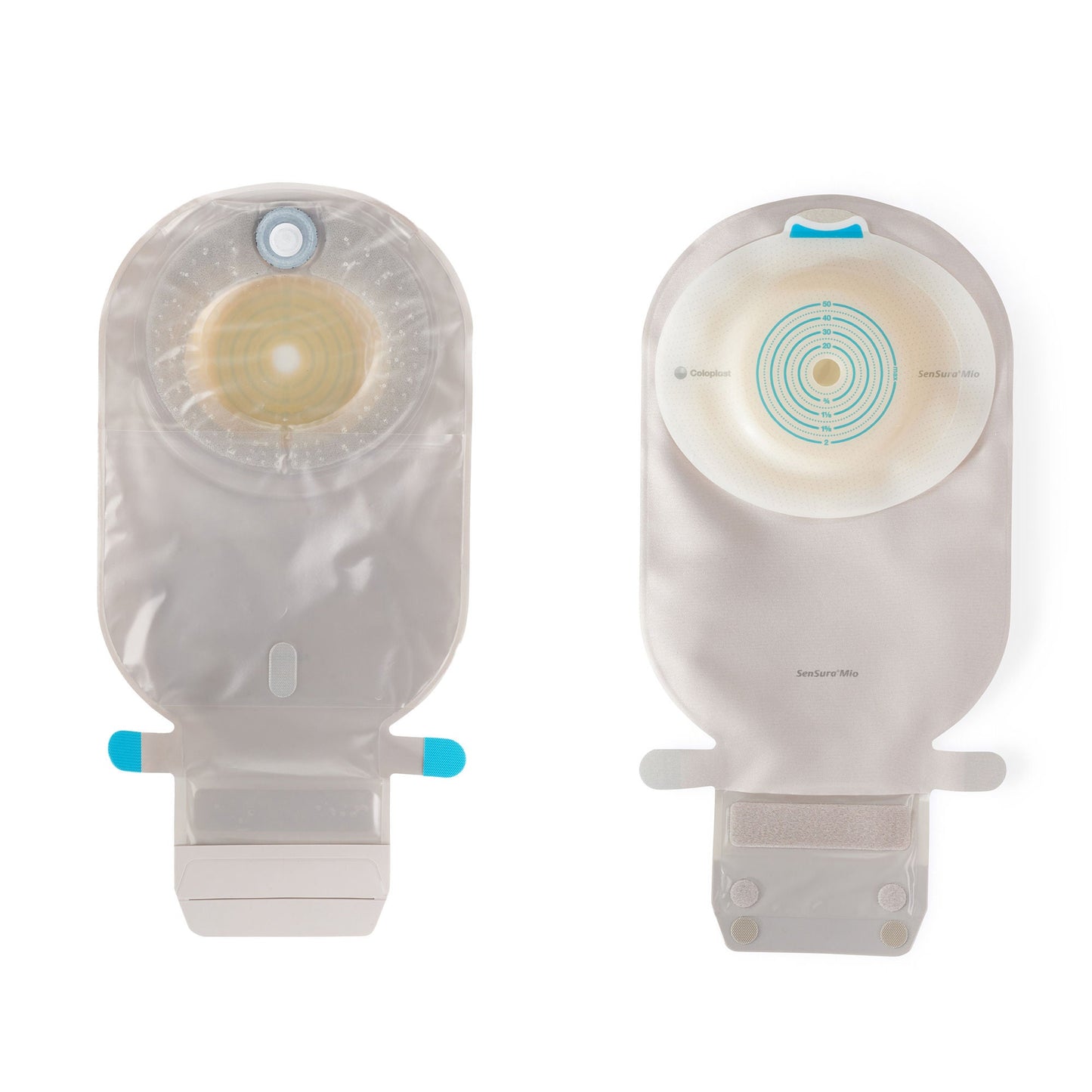 SenSura® Mio Convex Light 1-Piece Transparent Ostomy Pouch, Stoma