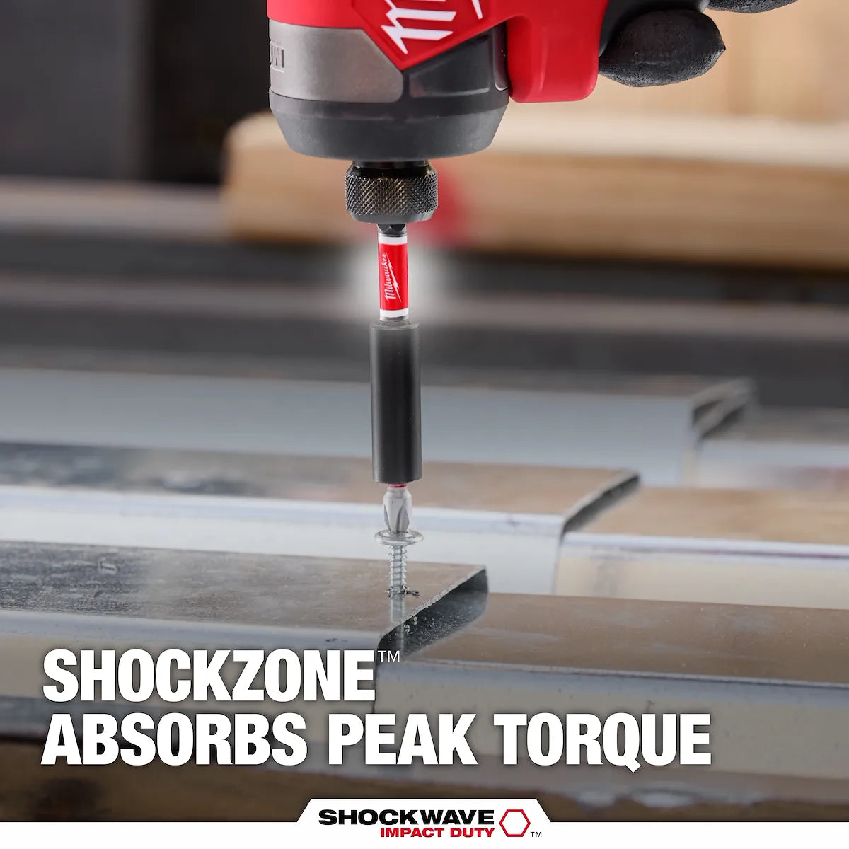 Milwaukee SHOCKWAVE Impact Duty Magnetic Bit Holder 48-32-4803 | 10-Piece