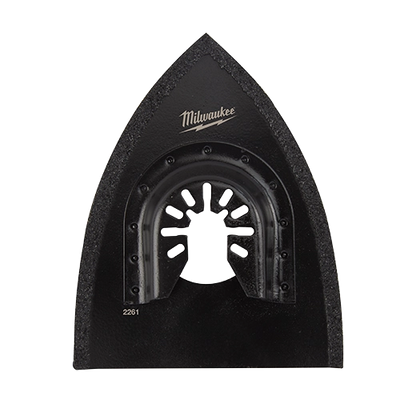 Milwaukee 2-in-1 Grout & Mortar Removal Universal Fit Oscillating Multi-Tool Blade (1 PK) 49-25-2261 | 3.76 in Blade Length, Carbide