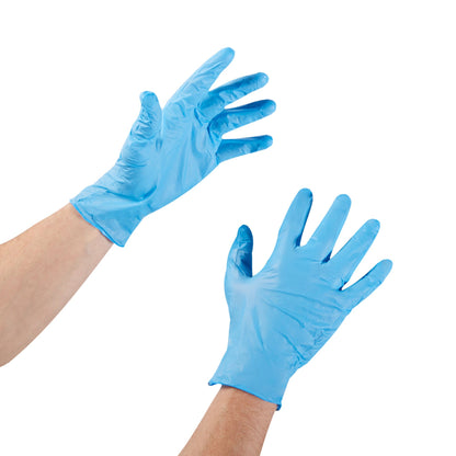 McKesson Confiderm® 3.8 Nitrile Exam Gloves, Blue - view 7