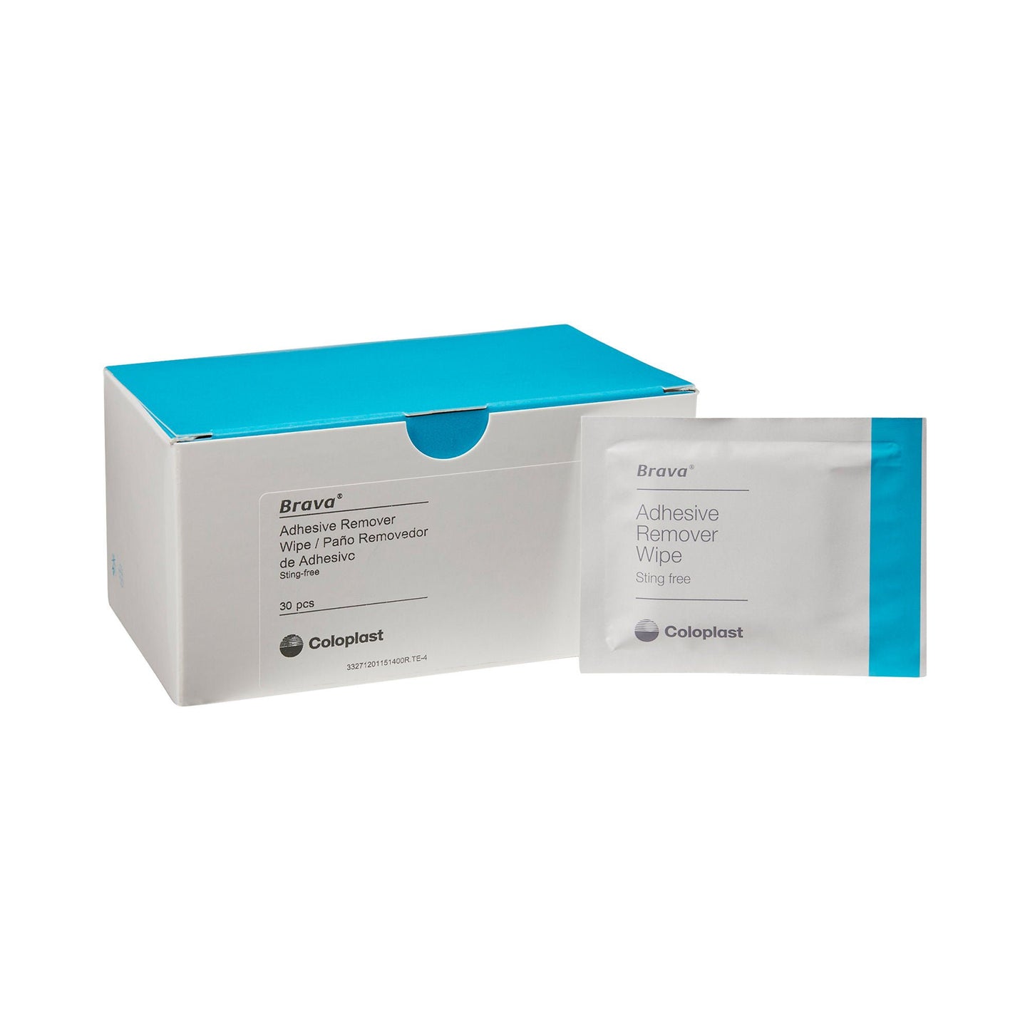 Brava® Adhesive Remover Wipes, Alcohol-Free, No-Sting Formula