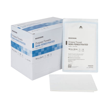 McKesson Sterile Poly Lined Towel Drape