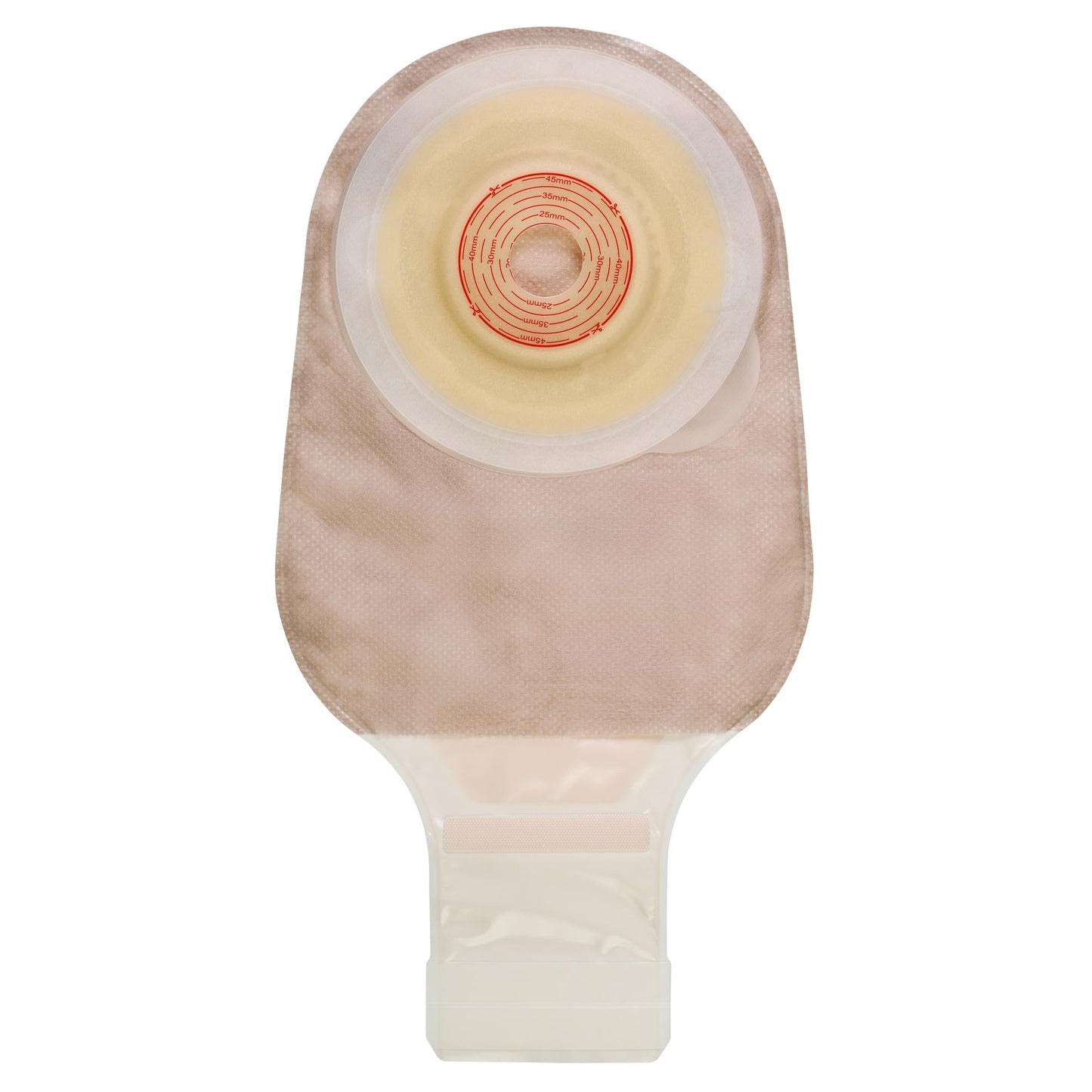 Esteem™+ One Piece Opaque Ostomy Pouch, Cut to Fit Stomas