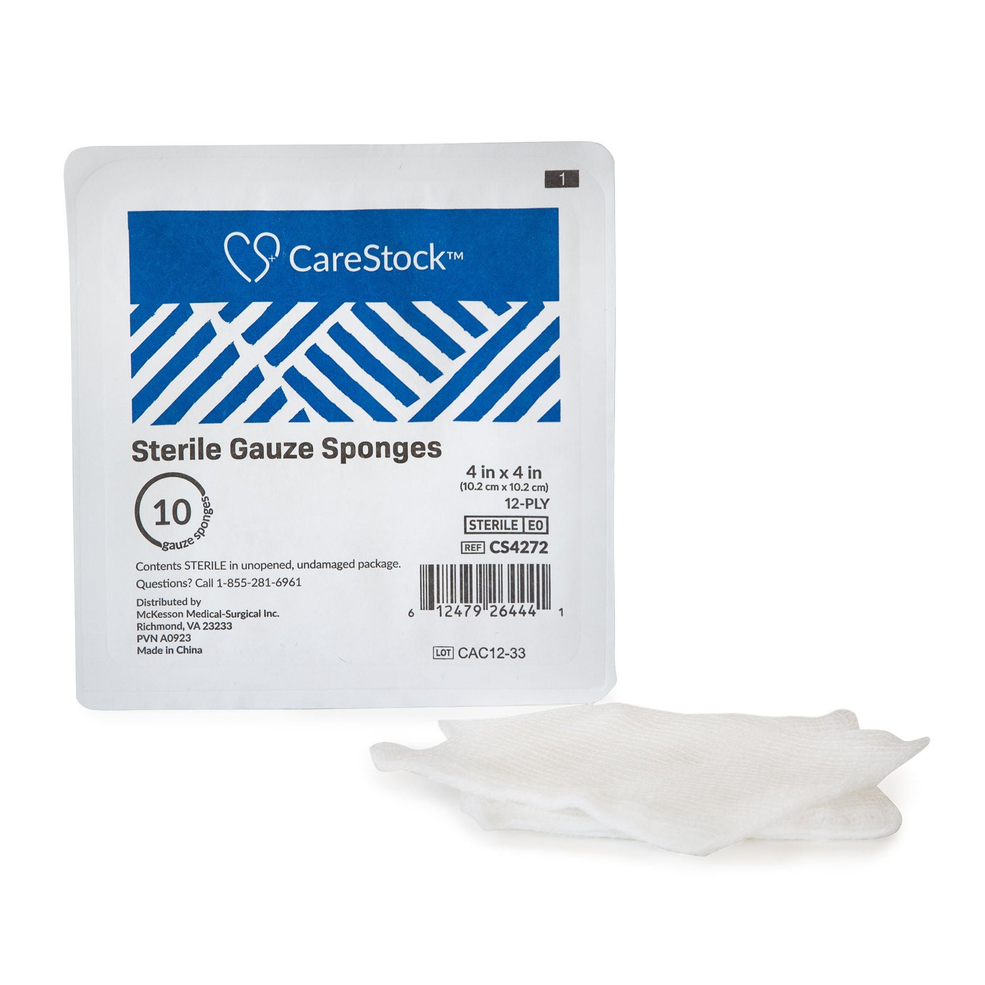 CareStock™ Sterile Gauze Sponge