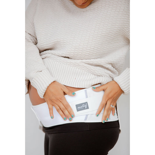 Maternity Support Belt Hook and Loop Closure 41 to 48 Inch Under Belly Circumference Adult