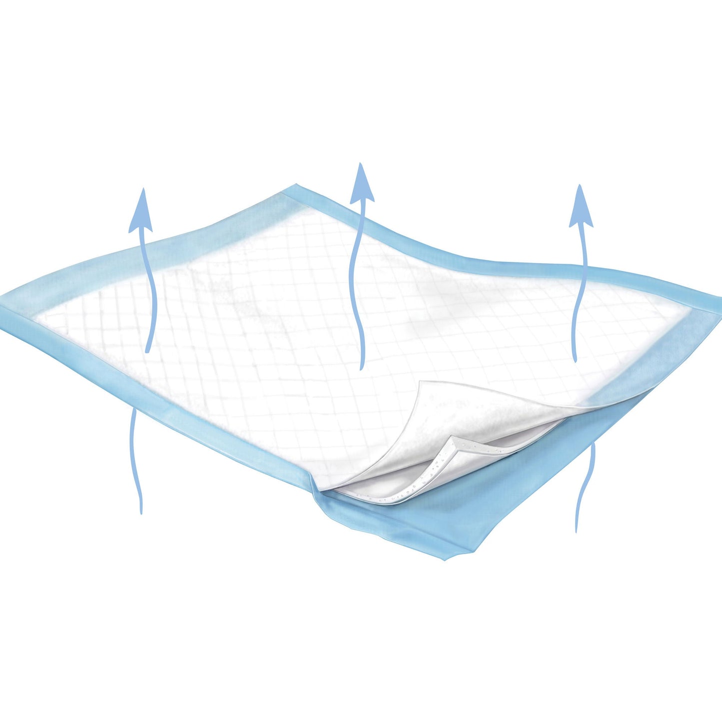 Wings™ Breathable Plus Heavy Absorbency Low Air Loss Underpad
