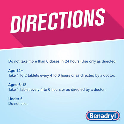 Benadryl® Allergy Ultratabs