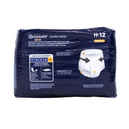 Reassure® Premium Overnight Absorbent Underwear