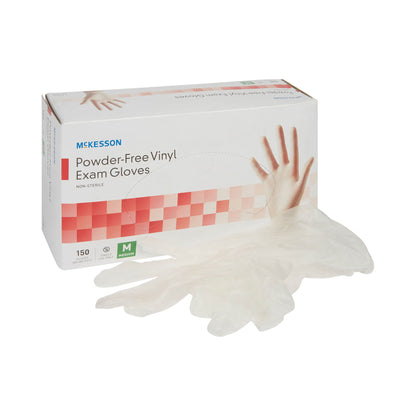 McKesson Vinyl Exam Glove, Clear