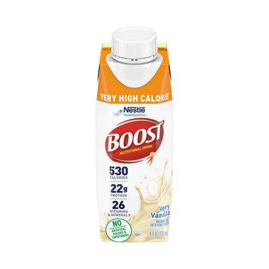 Boost® Very High Calorie Vanilla Nutritional Drink, Carton