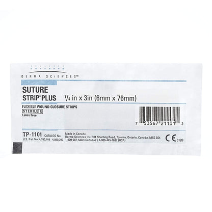 Suture Strip Plus Skin Closure Strip Nonwoven Polyamide Flexible Strip Tan