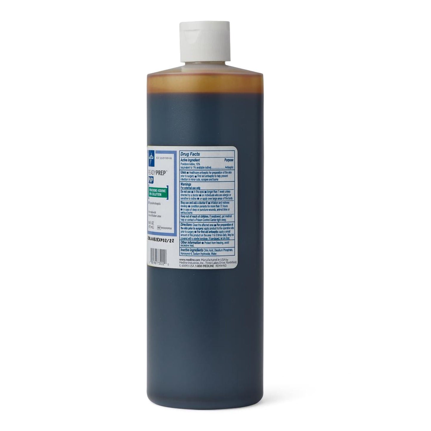ReadyPrep Skin Prep Solution Bottle 10% Strength Povidone-Iodine