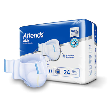 Attends® Extra Heavy Absorbency Briefs