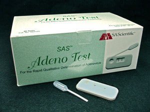SAS Adeno Test Other Infectious Disease Test Kit Adenovirus Antigens 20 Tests CLIA Non-Waived