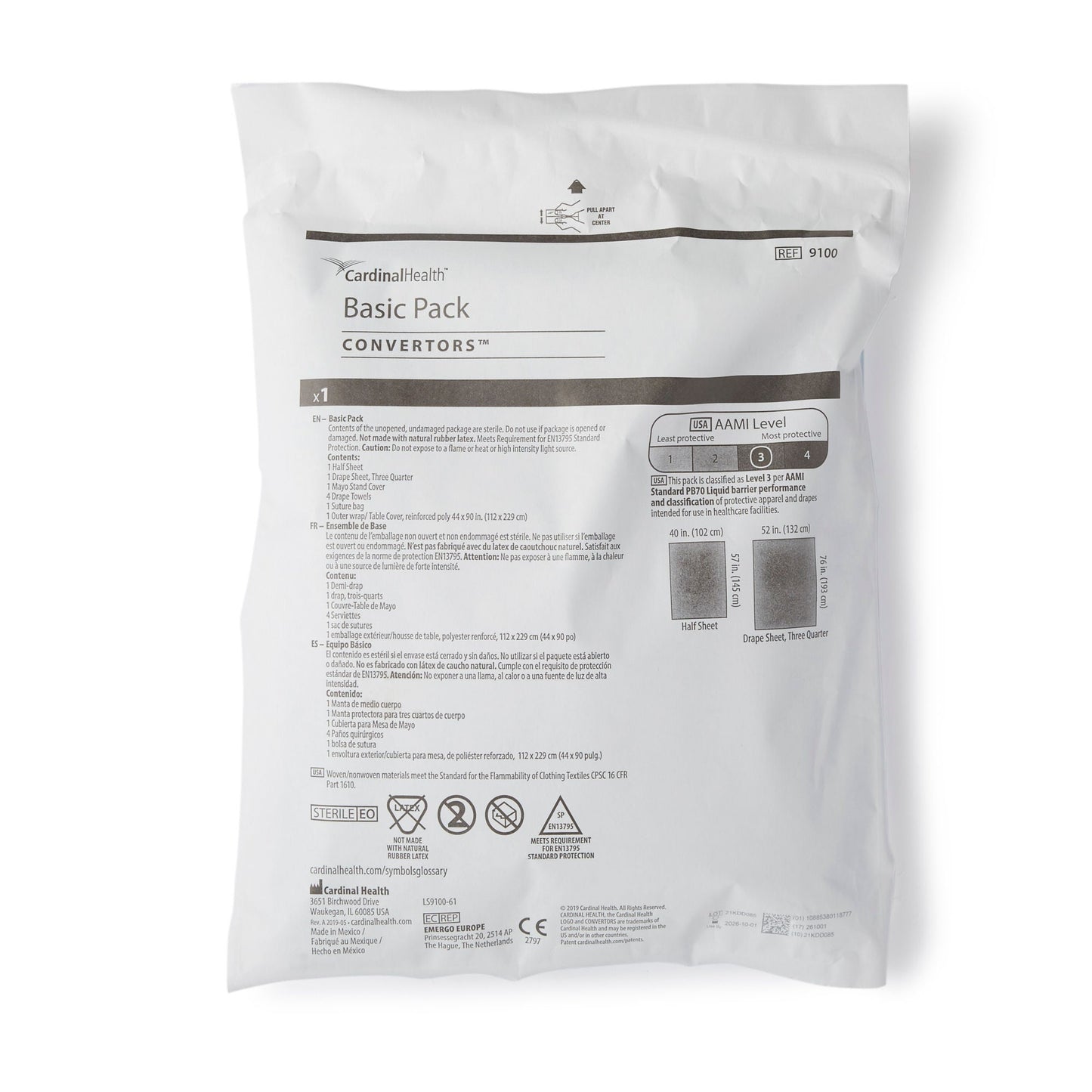 Convertors® Tiburon® General Purpose Drape Pack