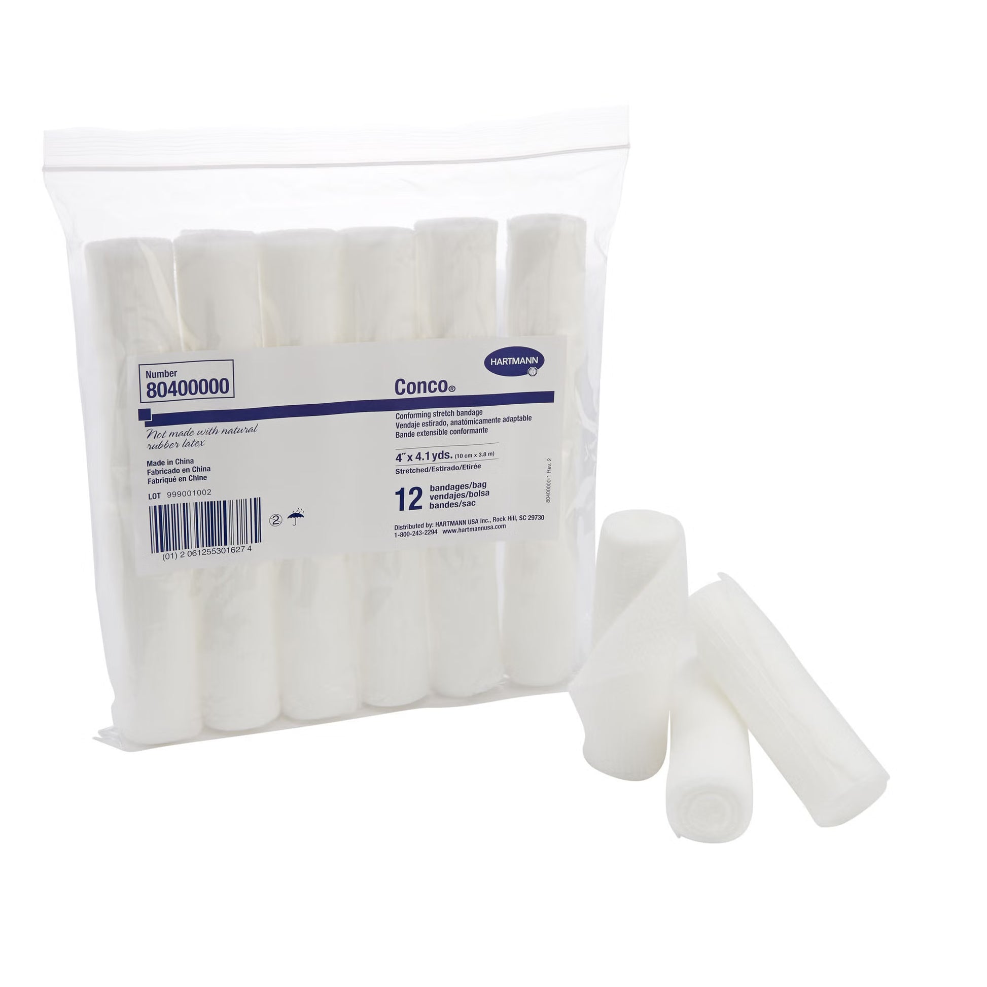 Conco® NonSterile Conforming Bandage, 1-Ply