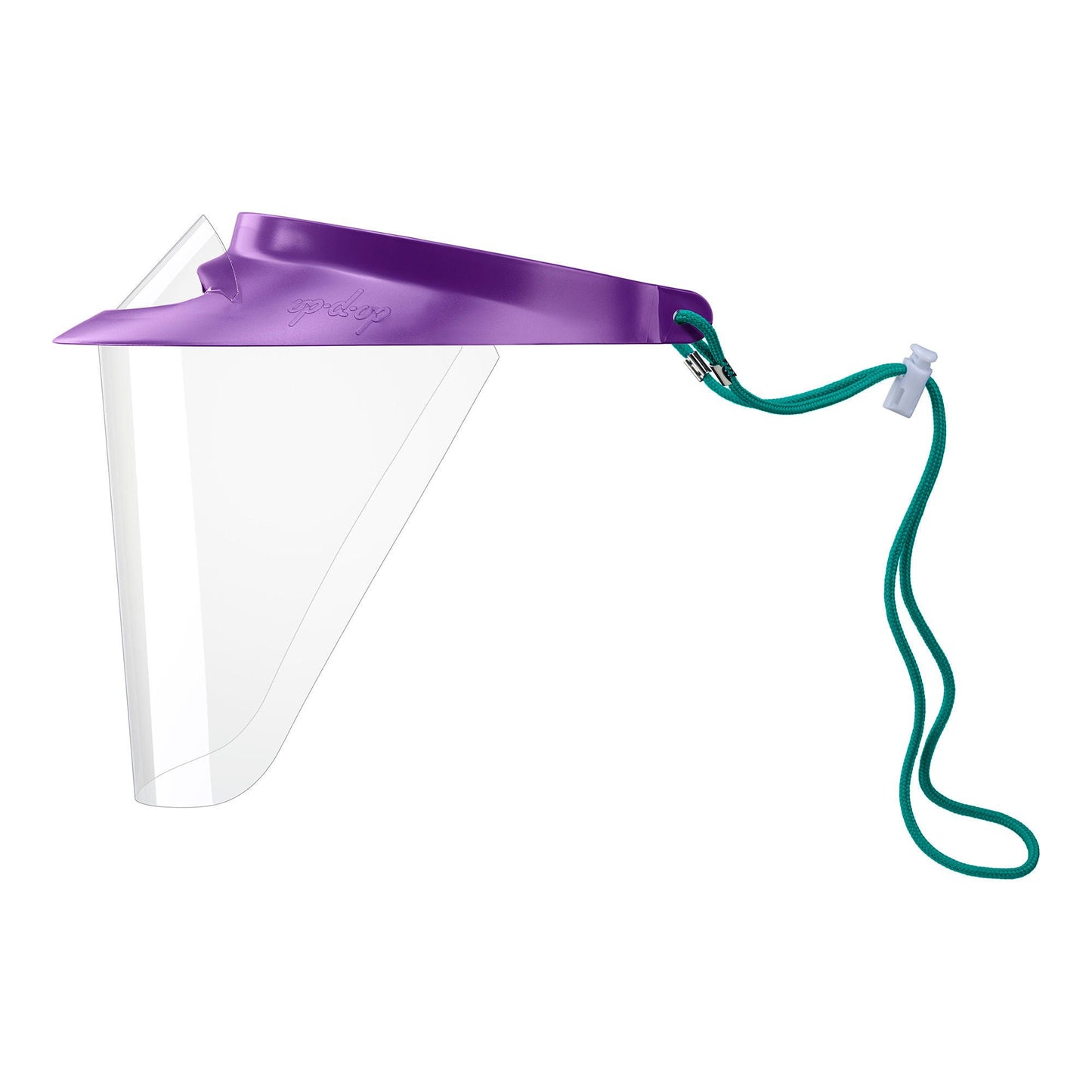 Face Shield Kit Polysoft One Size Fits Most Full Length Anti-fog Reusable NonSterile