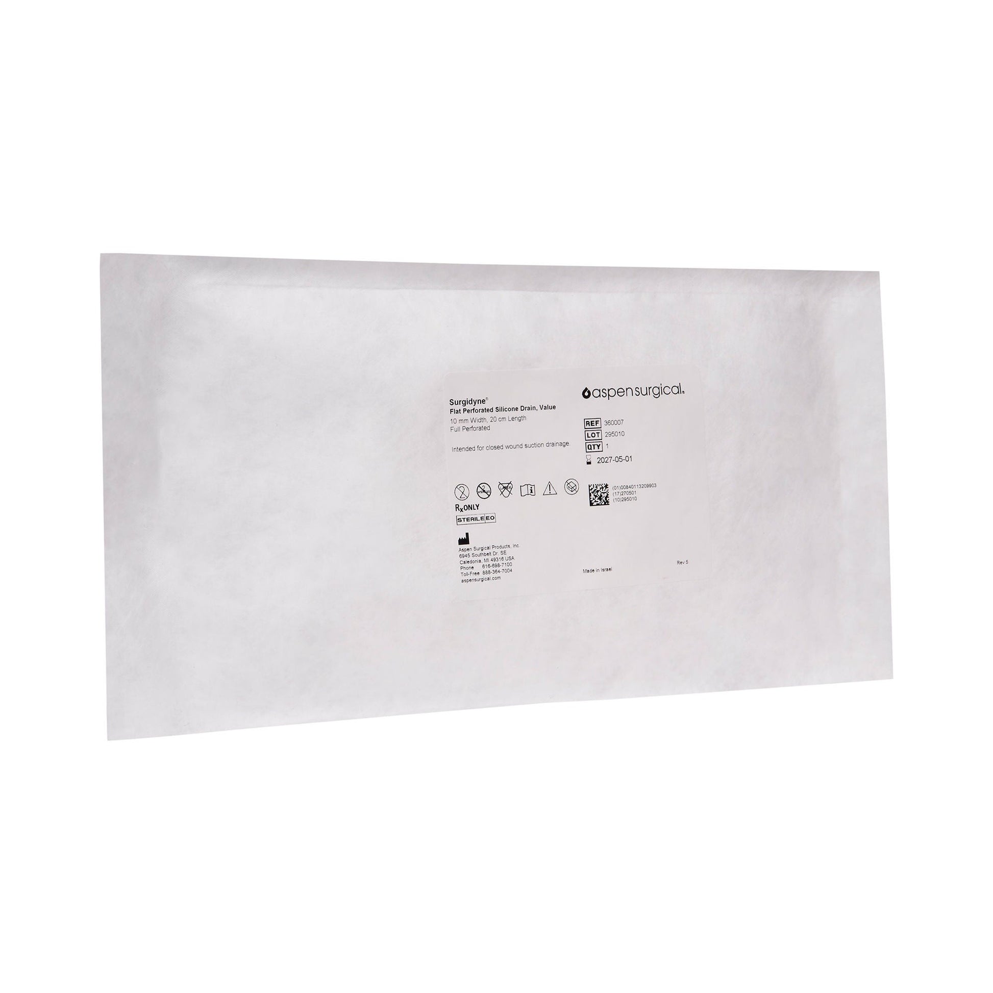 McKesson Wound Drain Tube, ., 20-centimeter Length