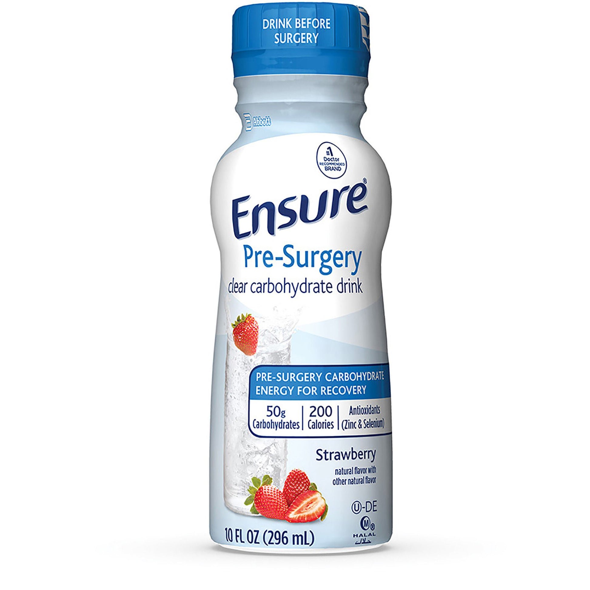 Ensure® Pre-Surgery Strawberry Clear Carbohydrate Drink, bottle