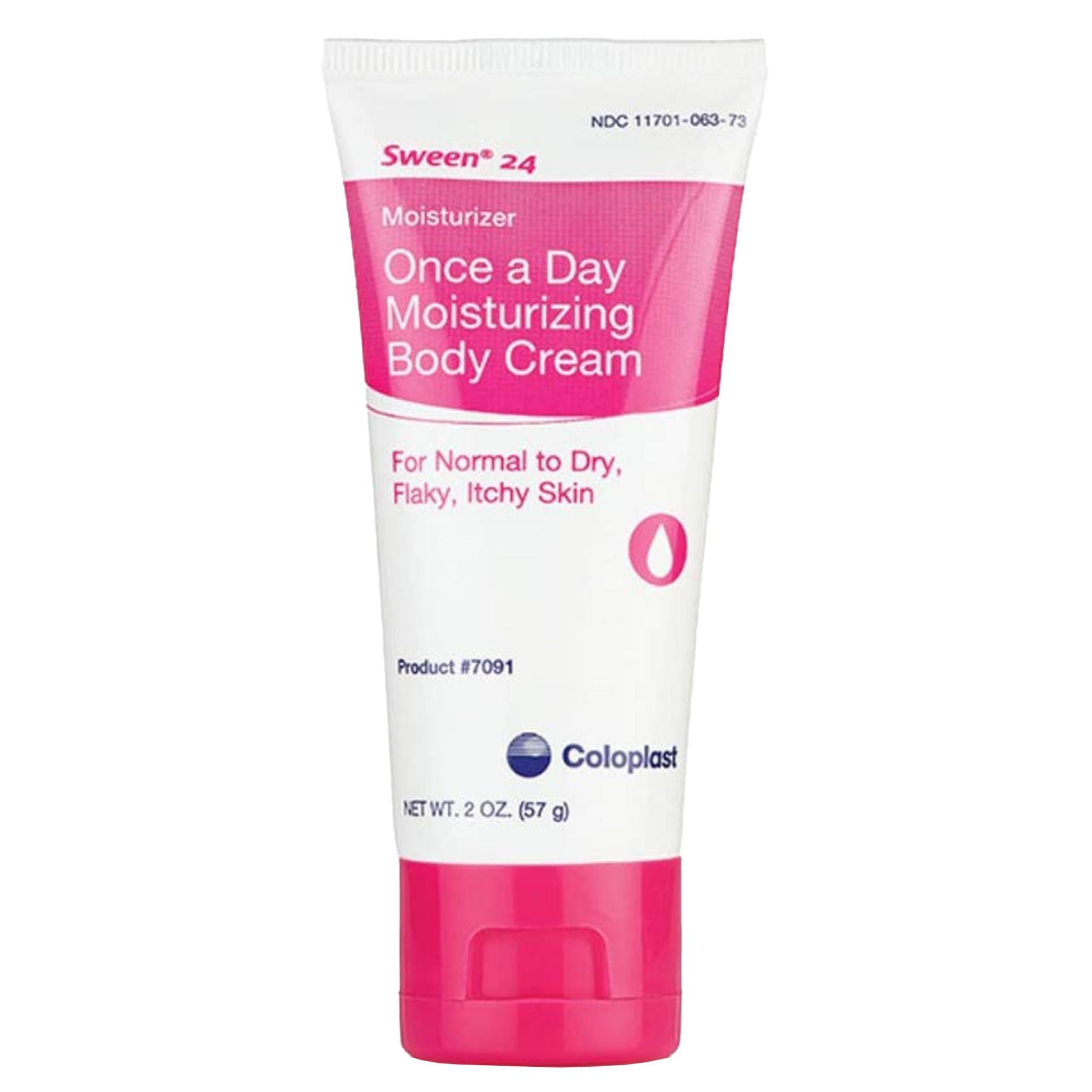 Sween® 24 Once a Day Moisturizing Body Cream for Flaky, Itchy Skin, tube