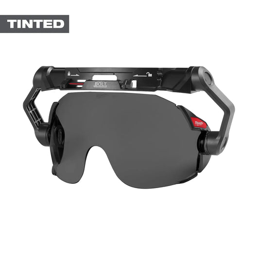 Milwaukee BOLT Eye Visor - Tinted Dual Coat Lens (Compatible with Safety Helmets & Hard Hats) 48-73-1415