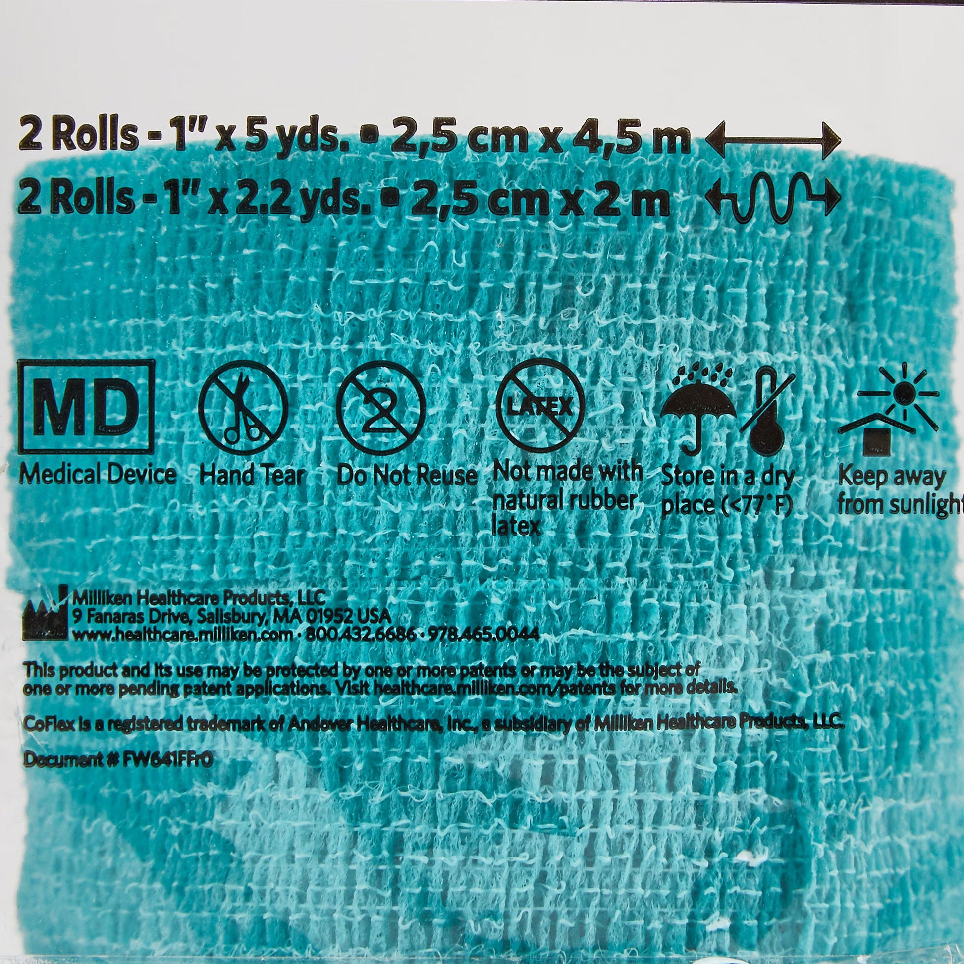CoFlex® NL Self-adherent Closure Cohesive Bandage