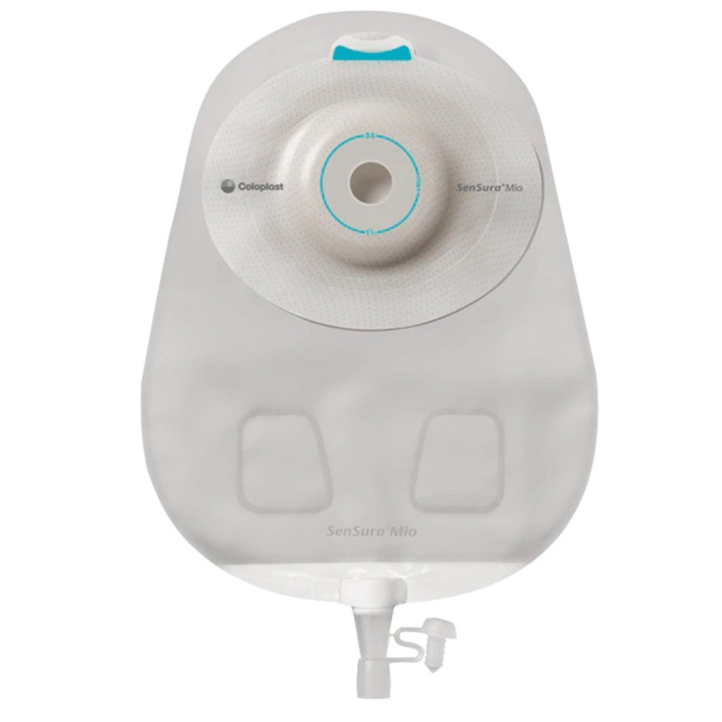 SenSura® Mio Convex Deep 1-Piece Transparent Urostomy Pouch, Stomas