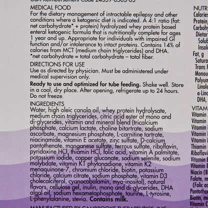 KetoVie™ Peptide 4:1 Ketogenic Medical Food, carton