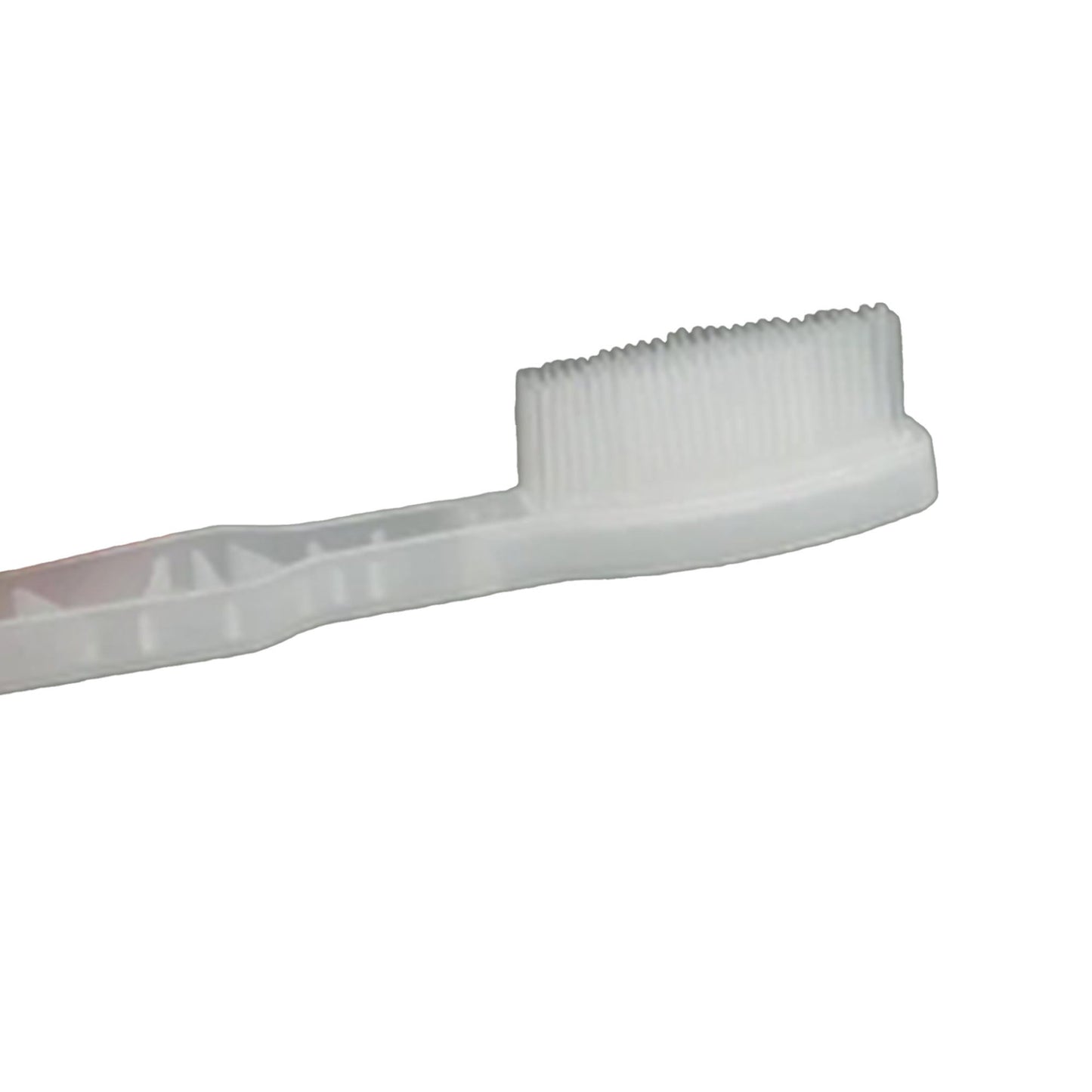 No-Shank Security Toothbrush Clear Adult Polymer
