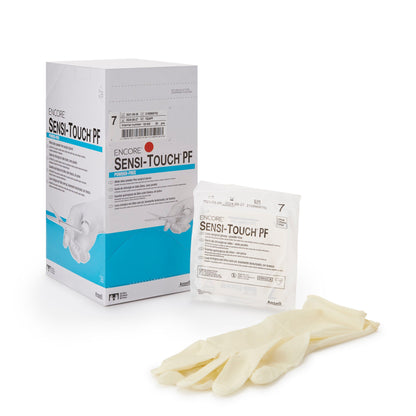 Sterile ENCORE® Sensi-Touch® PF Latex Surgical Gloves, Natural