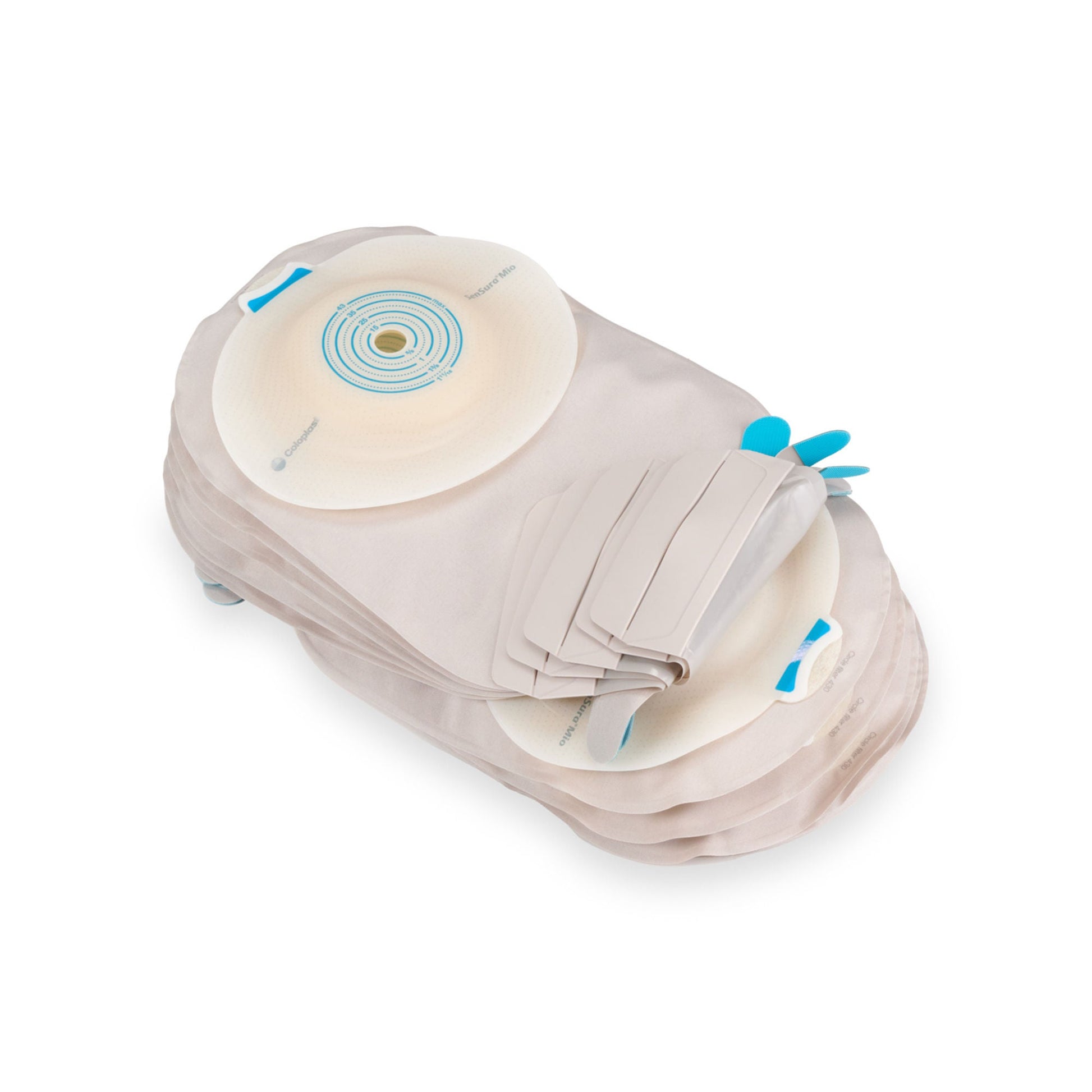 SenSura® Mio Convex Deep 1-Piece Transparent Ostomy Pouch, Stomas