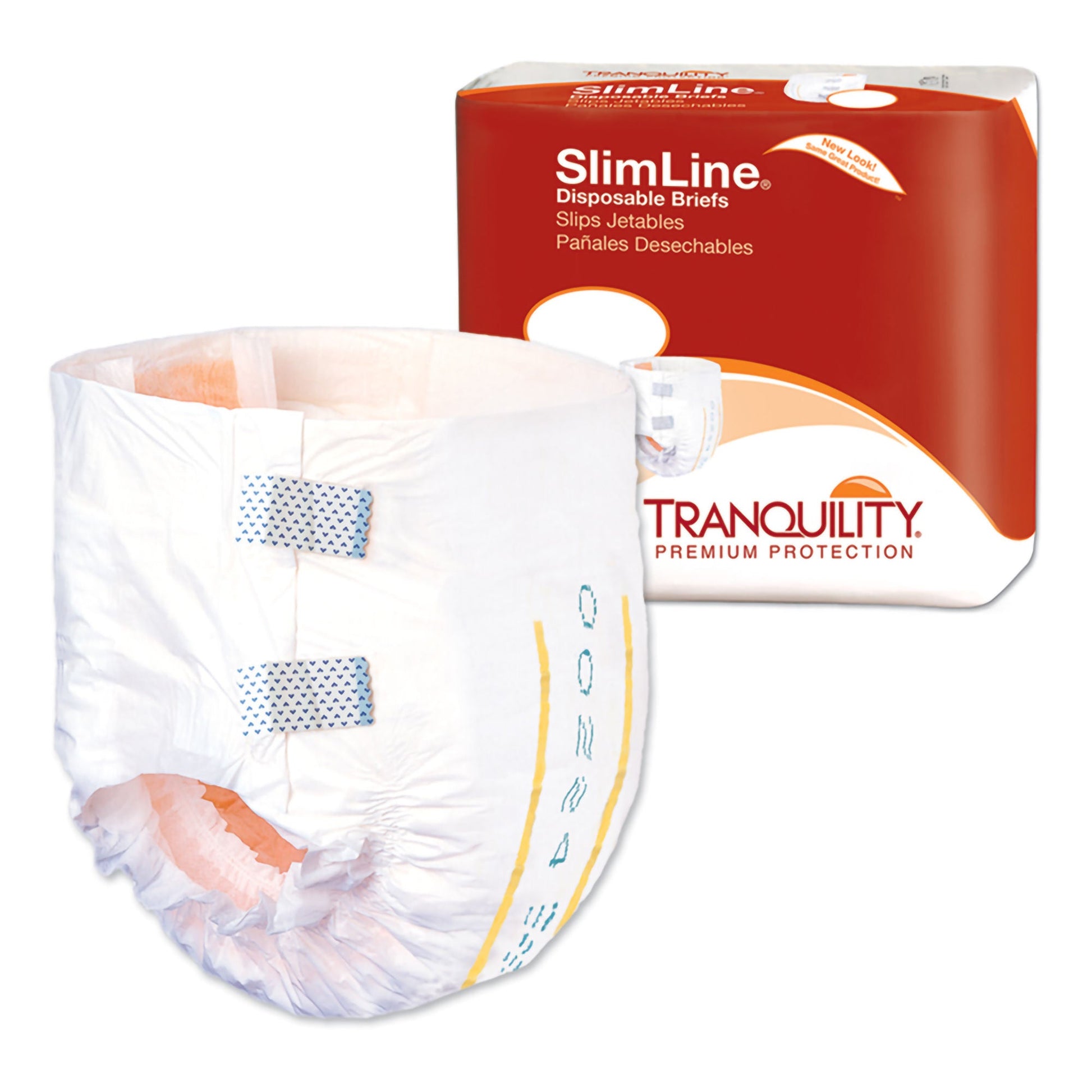 Tranquility® SlimLine® Heavy Protection Incontinence Brief, Extra Small