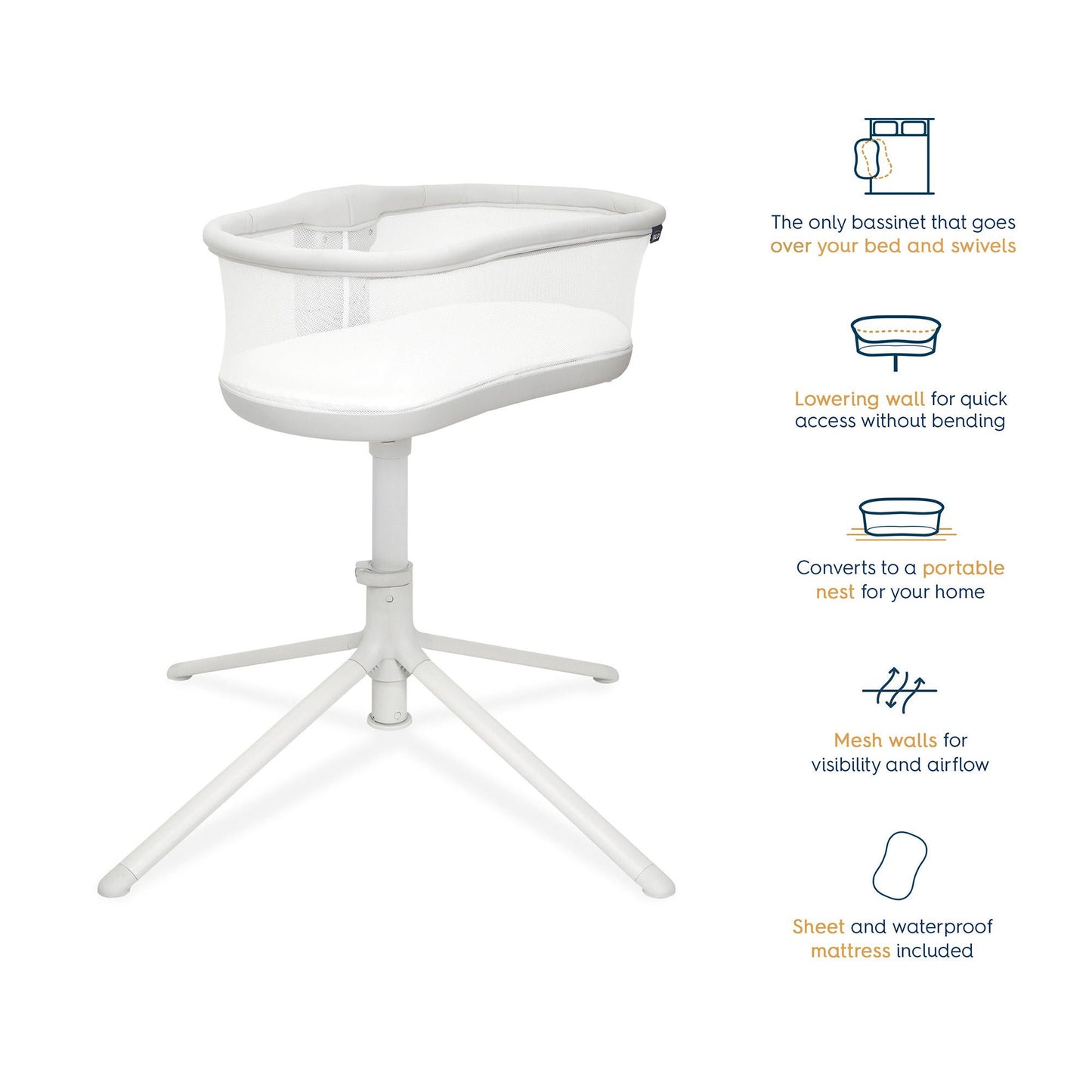 BassiNest® Swivel Sleeper 3.0 Bassinet