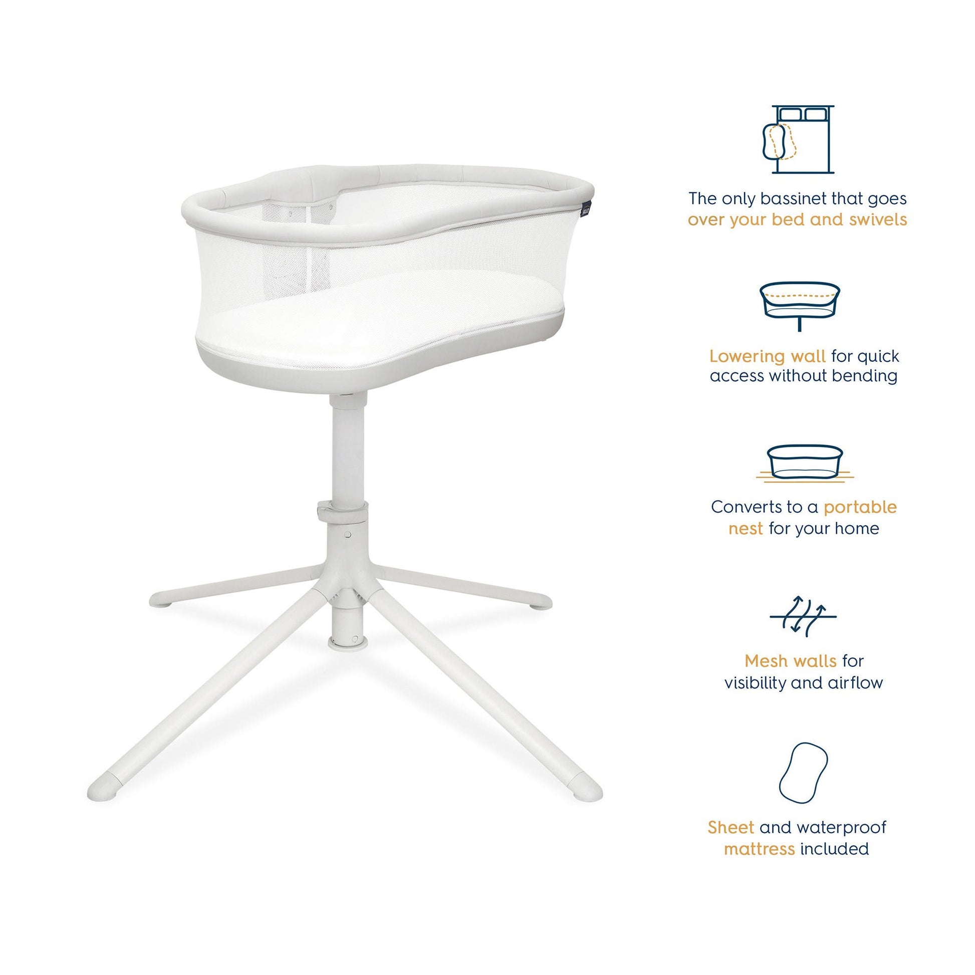 BassiNest® Swivel Sleeper 3.0 Bassinet