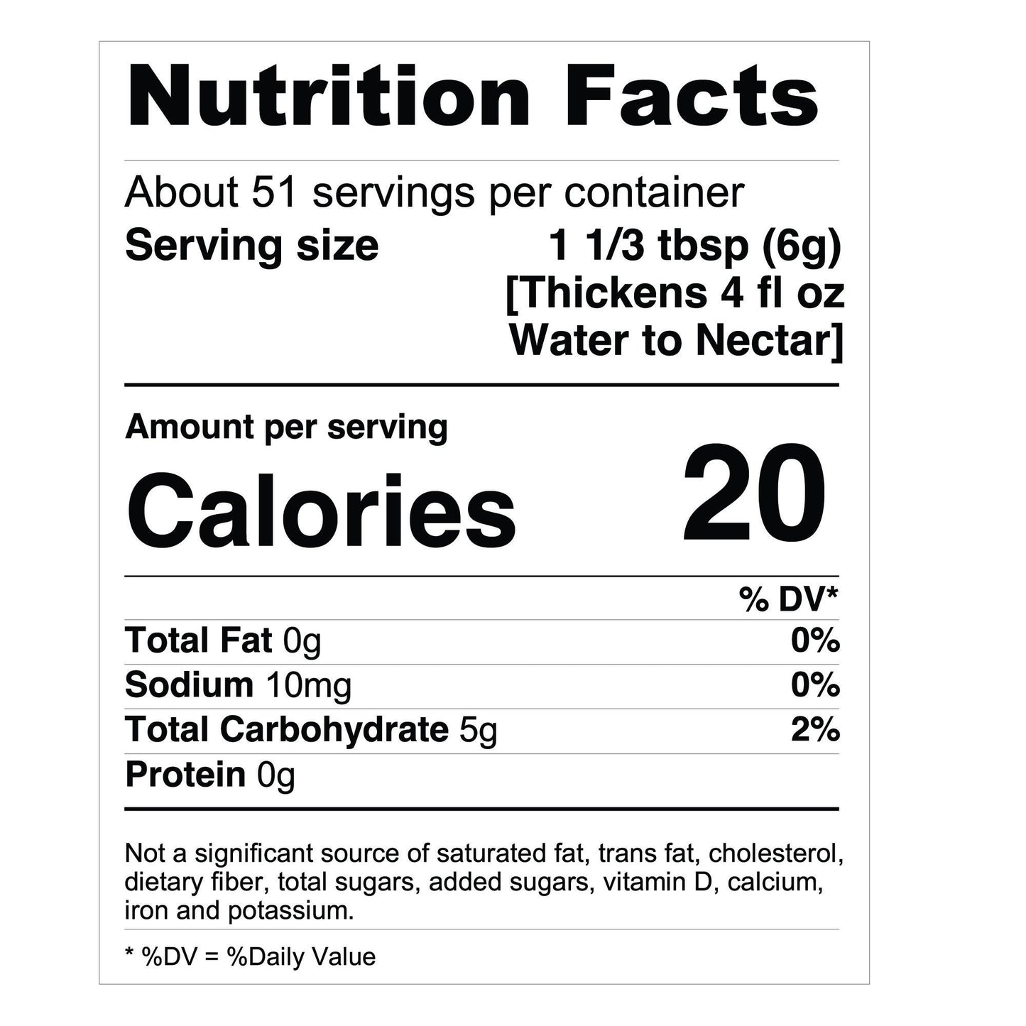 McKesson Food and Beverage Thickener Canister Unflavored Powder IDDSI Level 0 Thin
