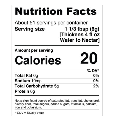 McKesson Food and Beverage Thickener Canister Unflavored Powder IDDSI Level 0 Thin