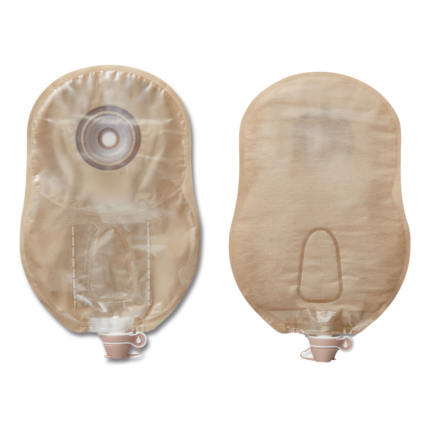 Premier™ 84891 One-Piece Ultra-Clear Urostomy Pouch, Pre-cut to Fit
