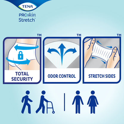 Tena® ProSkin Stretch™ Ultra Incontinence Brief, Large / Extra Large