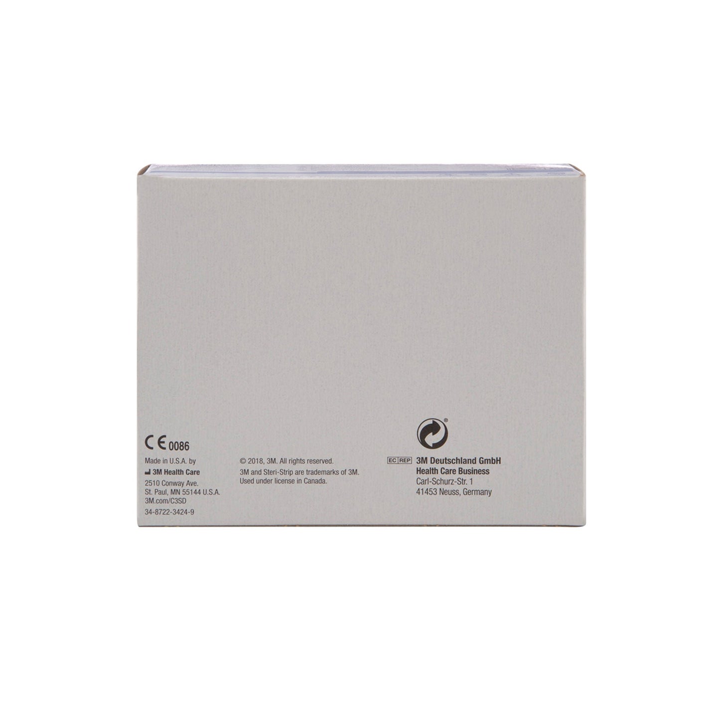 3M Steri-Strip Skin Closure Strips, Reinforced Strip, White