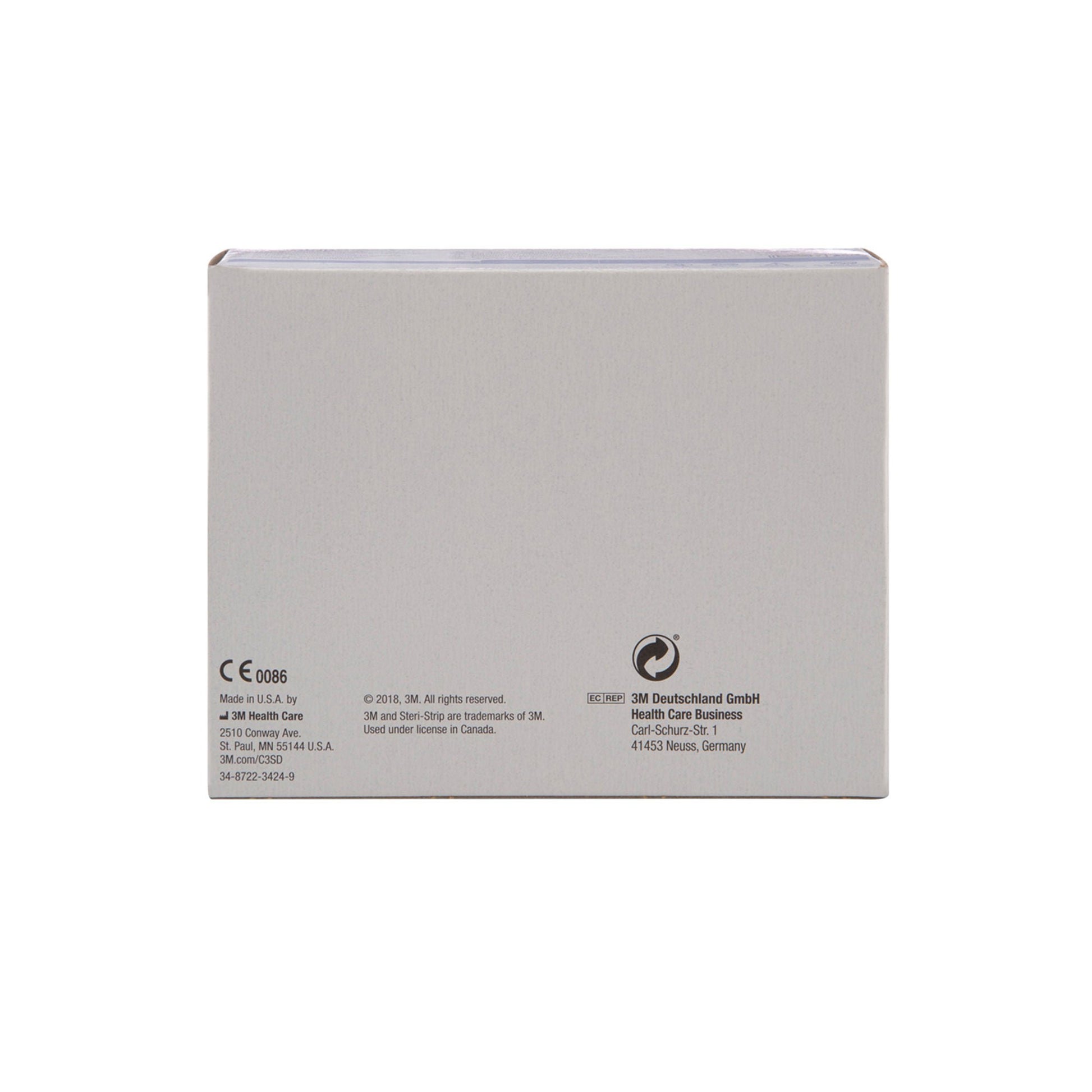 3M Steri-Strip Skin Closure Strips, Reinforced Strip, White